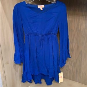 NWT GB girls high low hem girls dress size S